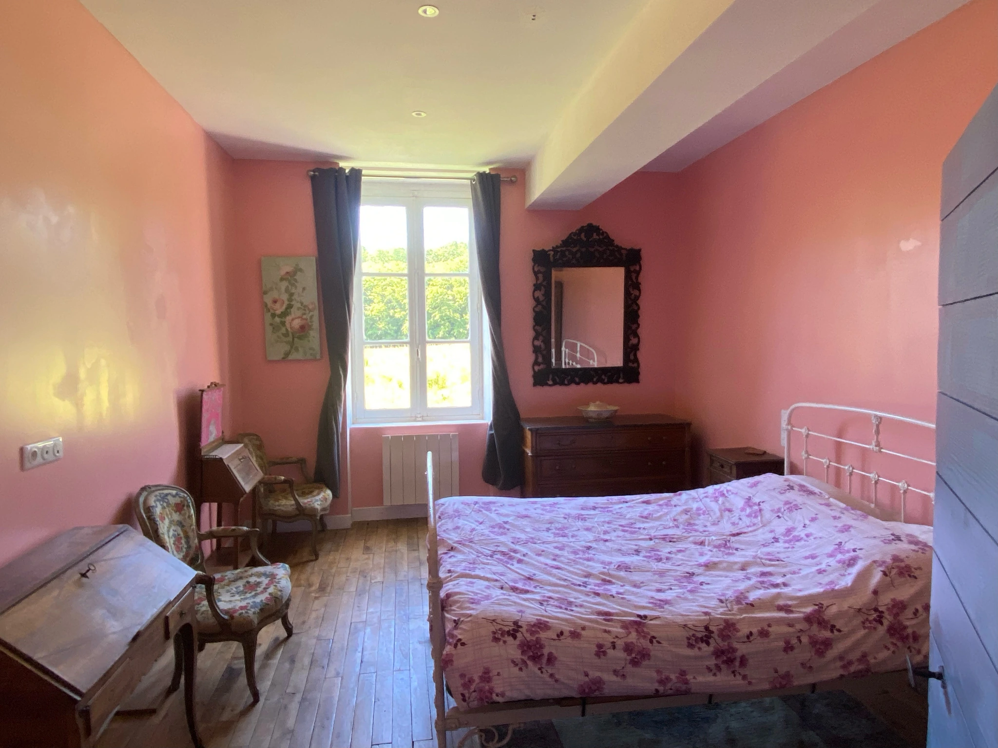 Détail de la Chambre Rose